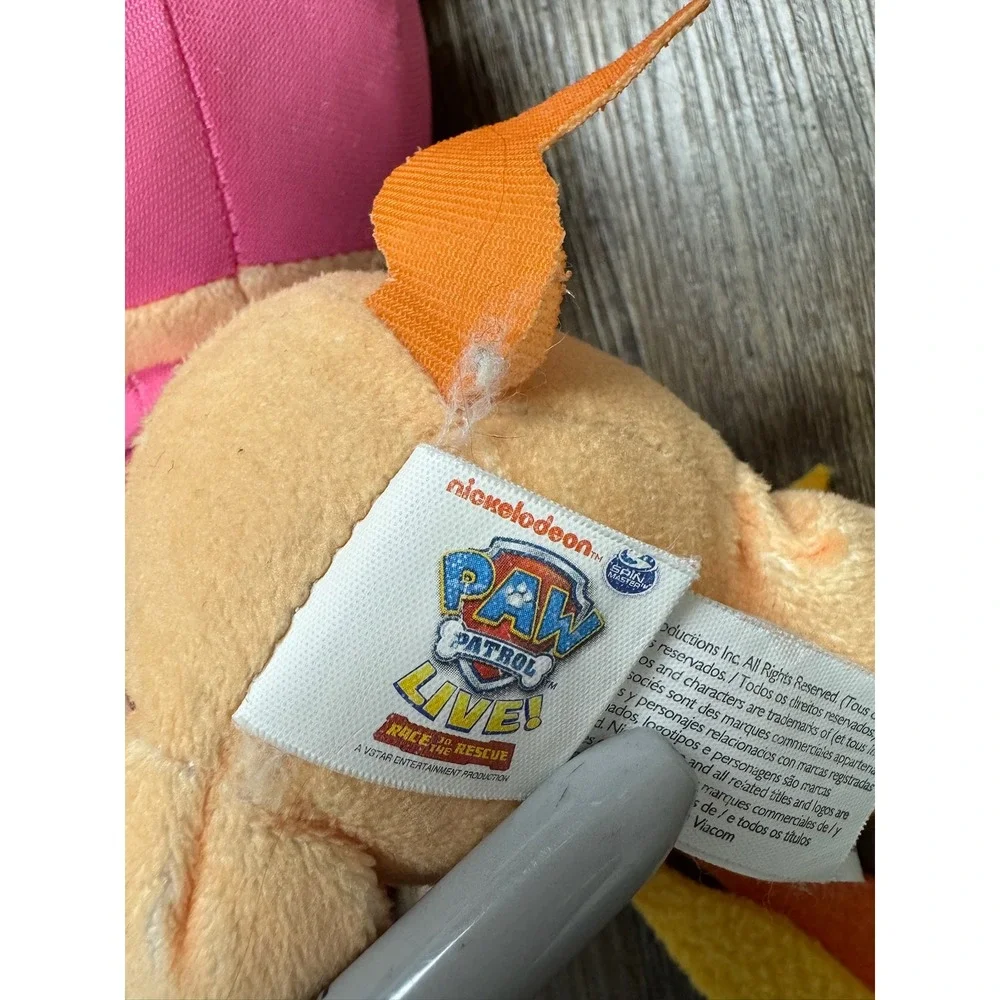 Paw Patrol Skye Plush Stuffed Animal Pink Aviator Dog Toy 6 inch 2018